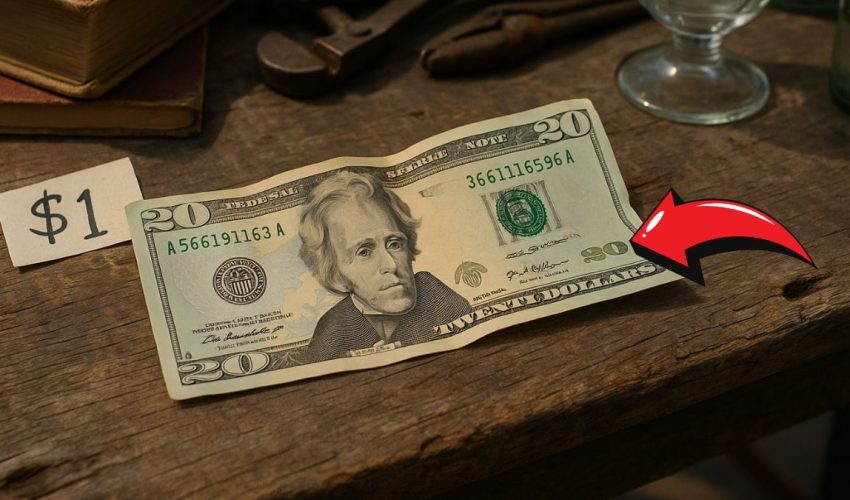 This Misprinted $20 Bill Discovered at a Garage Sale Goes Viral After Selling Big